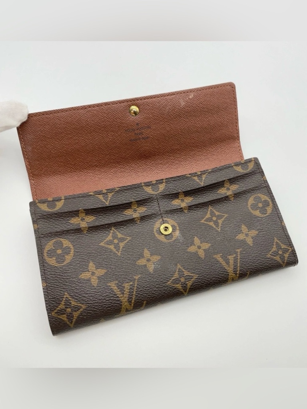 Louis Vuitton Monogram Long Card & Key Holder in Brown - Picture 11 of 16